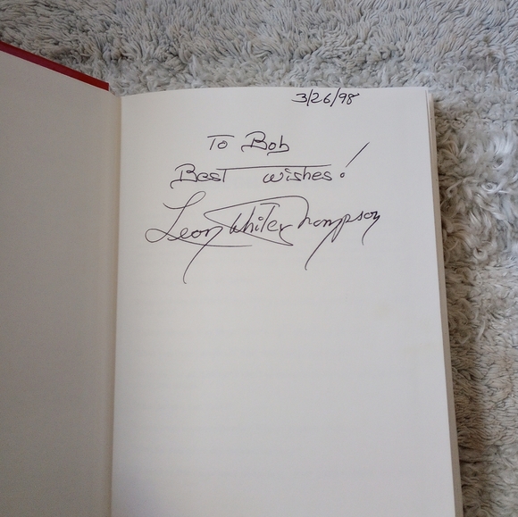 📚 3 for $12- Last Train To Alcatraz The Autobiography of Leon (Whitey) Thompson - Picture 2 of 4